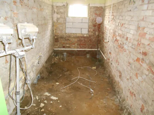 Sanierung Toiletten Gaststätte