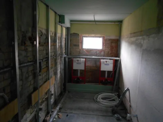 Sanierung Toiletten Gaststätte