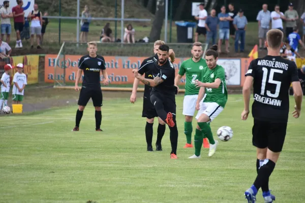 100 Jahr Spiel gegen den 1.FC Magdeburg