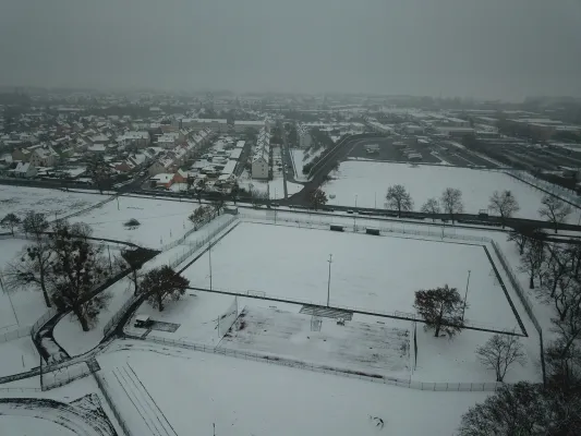 Volkspark im Schnee 2022