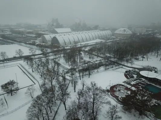 Volkspark im Schnee 2022