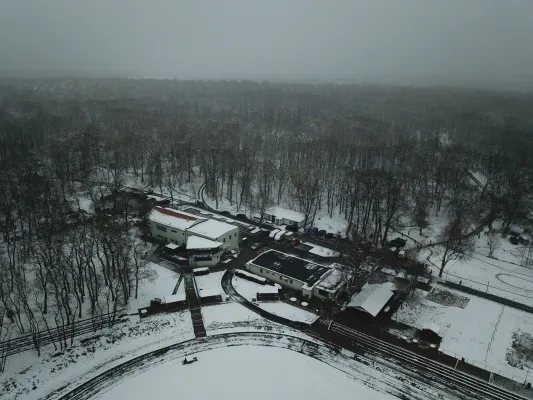 Volkspark im Schnee 2022