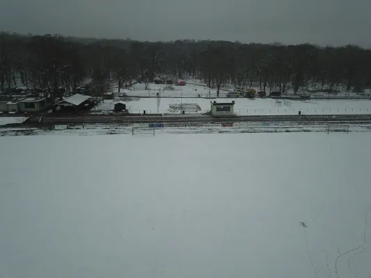 Volkspark im Schnee 2022