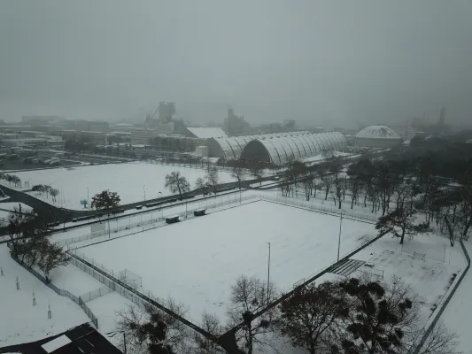 Volkspark im Schnee 2022