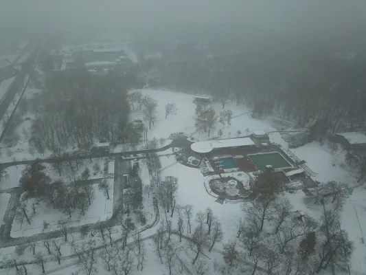 Volkspark im Schnee 2022