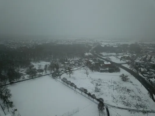 Volkspark im Schnee 2022