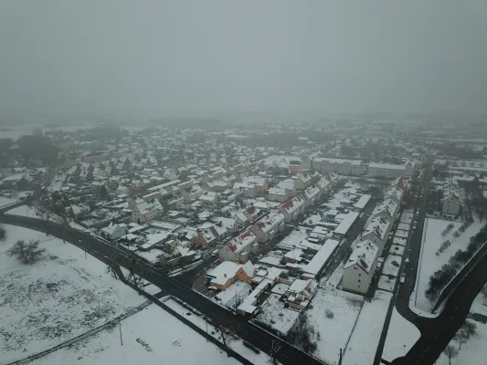 Volkspark im Schnee 2022