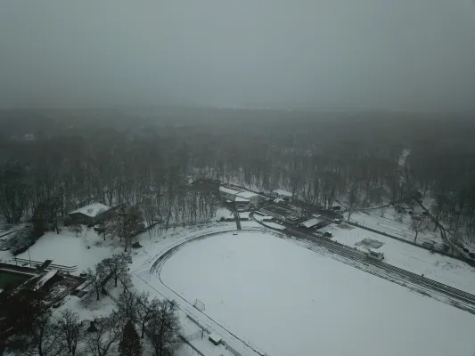 Volkspark im Schnee 2022