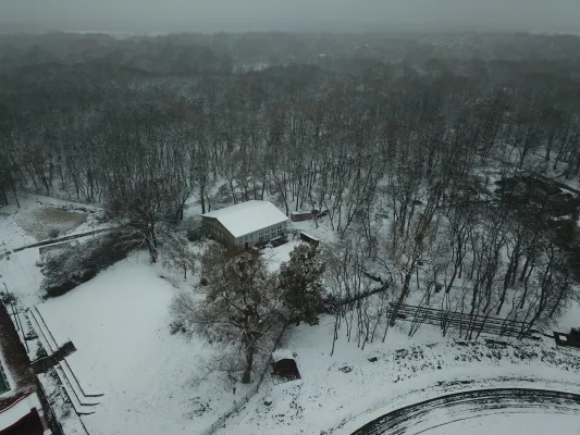 Volkspark im Schnee 2022
