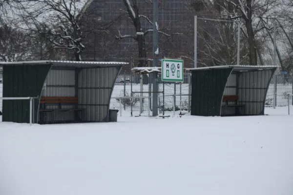 Volkspark im Schnee 2022