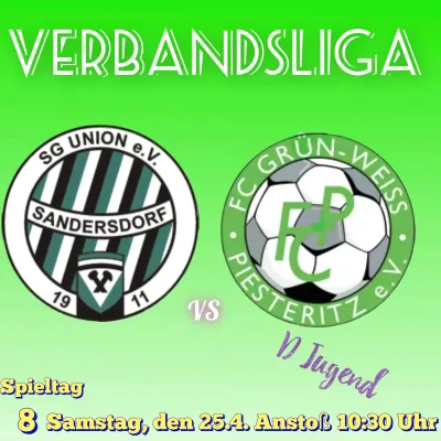 25.04.2026 SG Union Sandersdorf vs. FC Grün-Weiß Piesteritz